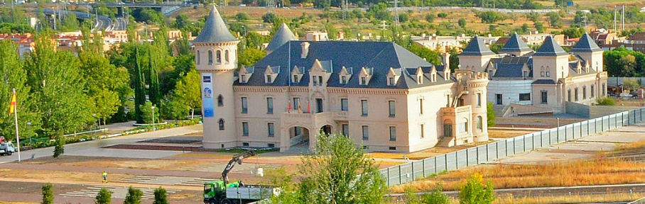 Image showing the two castles of San José de Valderas