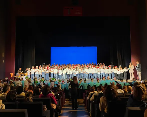 concierto de villacincos de los coros escolares