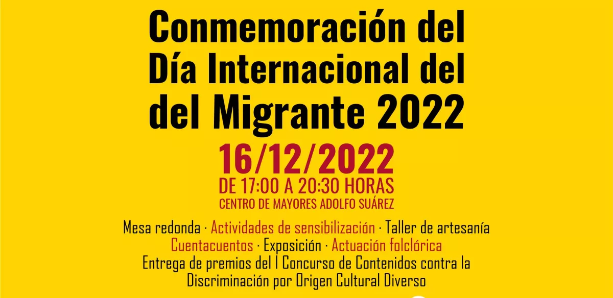 Imagen cartel dia migrante