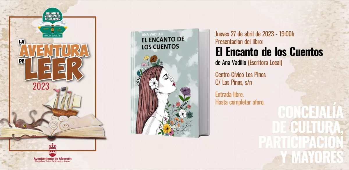 Presentación del libro: El encanto de los cuentos de Ana Vadillo, escritora local