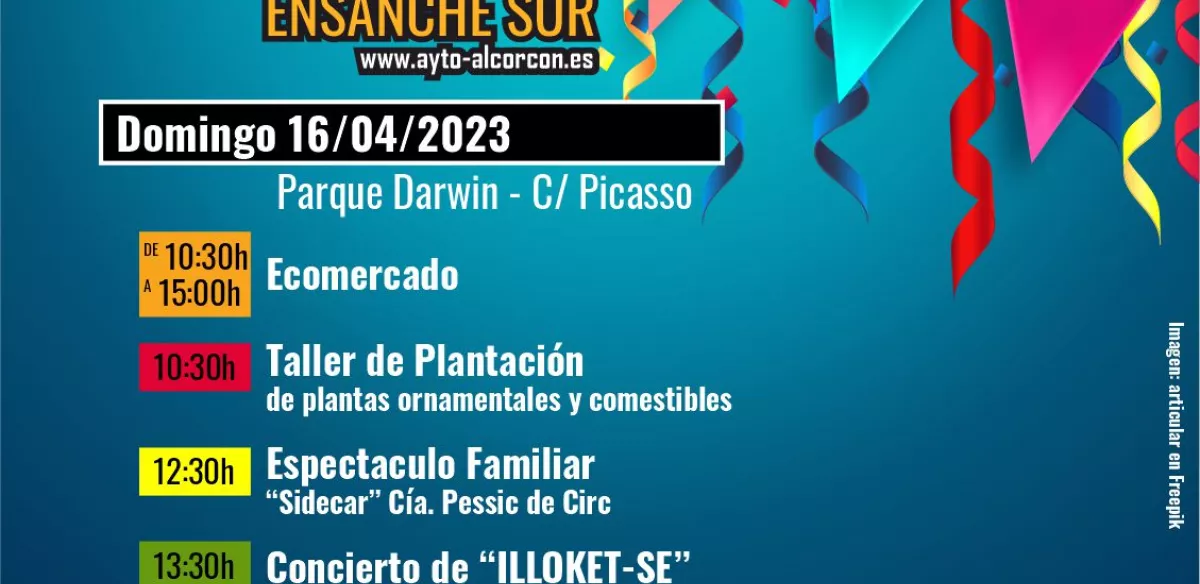 Domingo 16 abril PARQUE DARWIN. FIESTAS DE SANTO DOMINGO Y SAN DOMINGUÍN