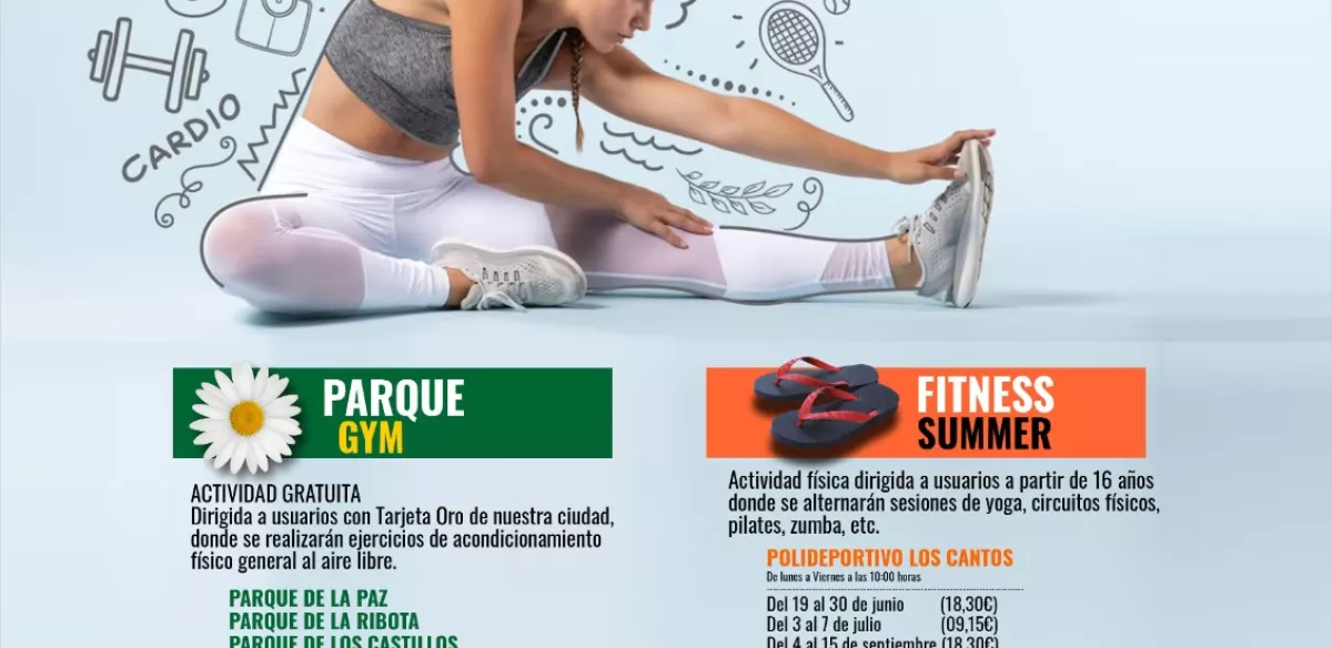 Abierto plazo de inscripción para la actividad Parque Gym para mayores