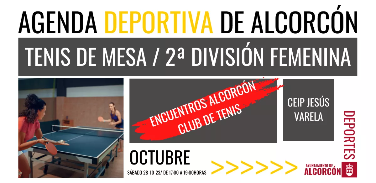 TENIS DE MESA / 2ª División Femenina