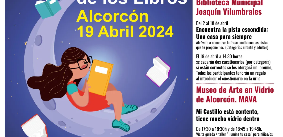 EL 19 DE ABRIL ALCORCÓN CELEBRA 'LA NOCHE DE LOS LIBROS'