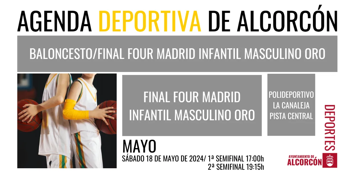 BALONCESTO/FINAL FOUR MADRID INFANTIL MASCULINO ORO