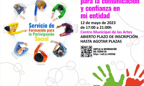 Abierto el plazo de inscripción para los talleres destinados a los colectivos y asociaciones del Servicio de Formación para la Participación Social ‘Alcorcón Participa 2030’ 