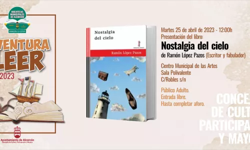 Presentación del libro: Nostalgia del cielo de Ramón López Pazos