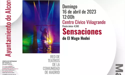 “SENSACIONES”  EL MAGO HODEI. Domingo 16 de abril