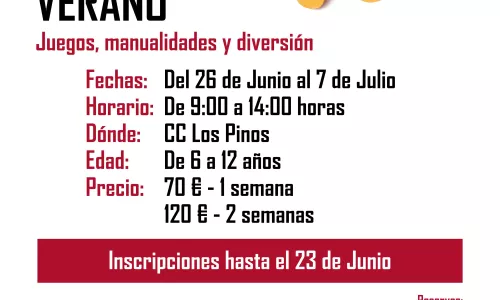 VERANO CULTURAL EN ALCORCÓN Juegos, manualidades y diversión