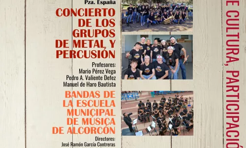 MÚSICA  EN LAS PLAZAS. Sábado 24 de junio  20.00 h.