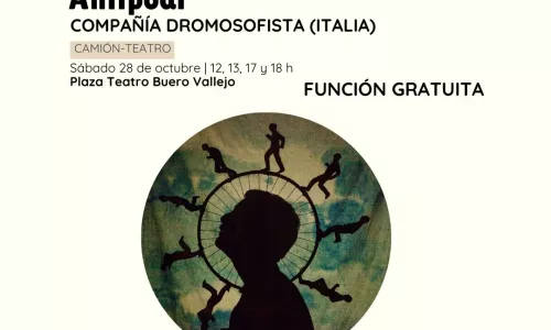 Camión-teatro:  Antipodi. Compañía Dromosofista. Sábado 28 de octubre