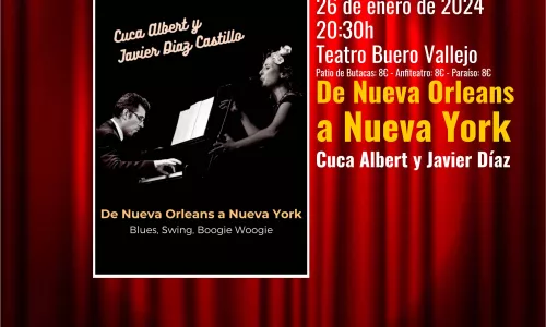 De Nueva Orleans a Nueva York  Cuca Albert y Javier Díaz