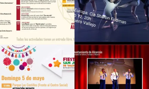 Las calles de Alcorcón se llenan de cultura este fin de semana: la Feria del Libro, Fiestas de Valderas y ‘Madrid en Danza’