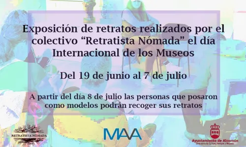 EXPOSICIÓN DE RETRATOS EN EL MUSEO DE ARTE EN VIDRIO DE ALCORCON (MAVA)