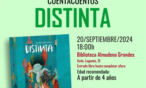 Cuentacuentos: Distinta