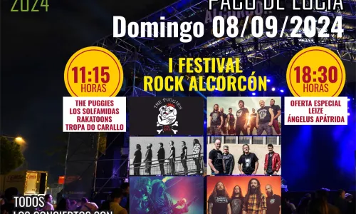 Agenda para este domingo 8  de septiembre. Fiestas Patronales