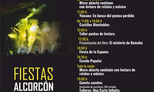 AGENDA PARA ESTE VIERNES 6 DE SEPTIEMBRE. FIESTAS PATRONALES