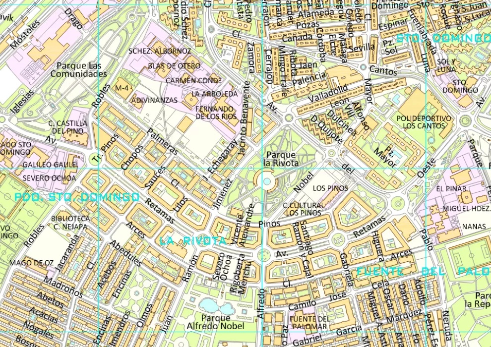 Alcorcón street map